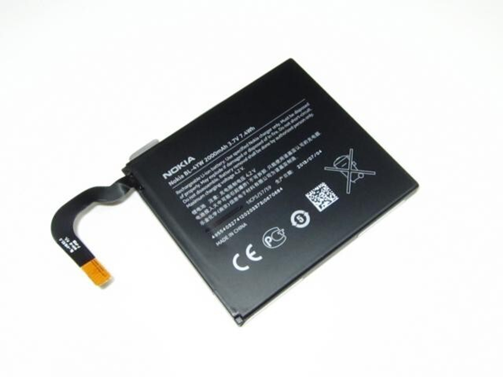 Аккумуляторная батарея Premium для Nokia 925 BL-4YW 2000mAh (тех.упаковка)