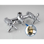 Смеситель для ванны, Frap, с кран-буксой, хром, F2225