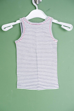 Майка Sanetta в морском стиле, визуально на 2/3 года