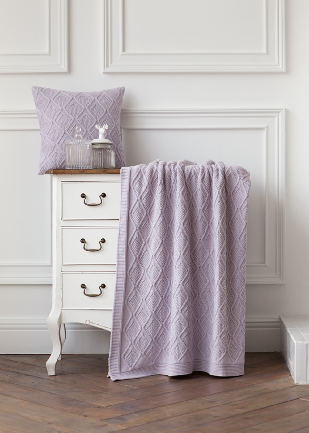 Плед 150x200 Luxberry Lux 47 сиреневая вода фото