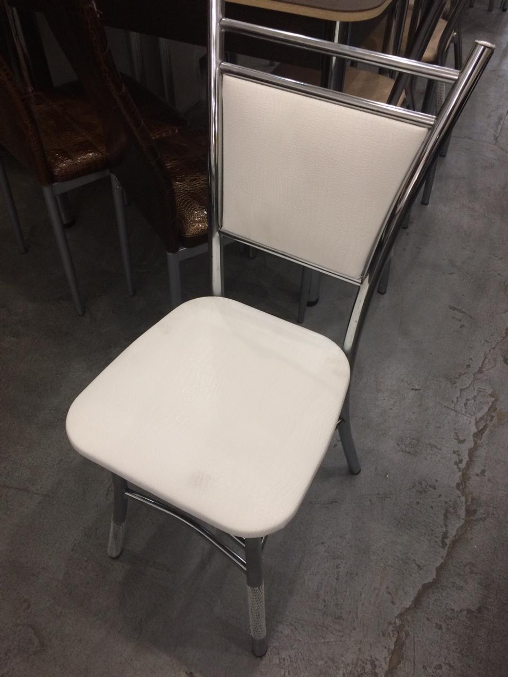 Стул Мажор белый крокодил