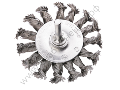 Щётка №086; 1307506135 d-75 для дрели дисковая,витая