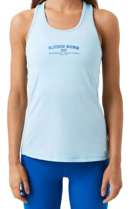 Топ теннисный Bj_rn Borg Tank - crystal blue