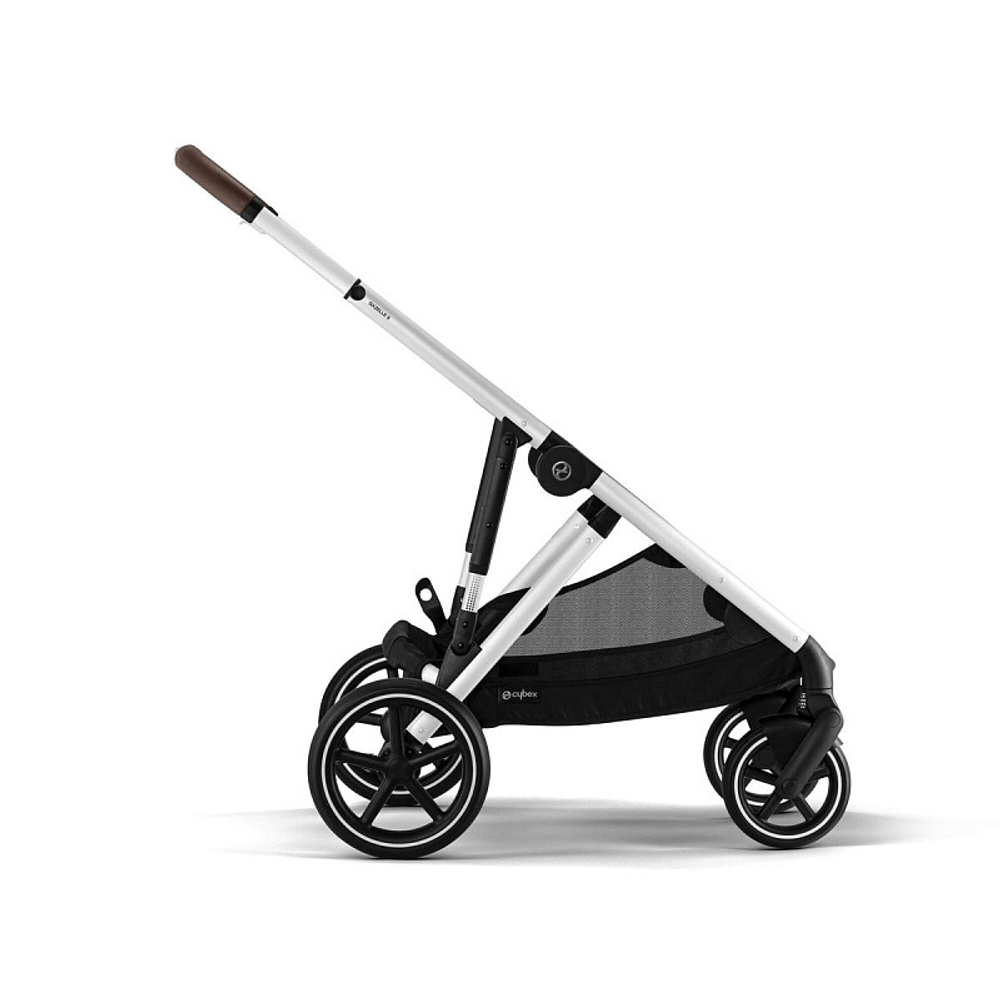 Прогулочная коляска Cybex Gazelle S SLV Lava Grey с корзиной