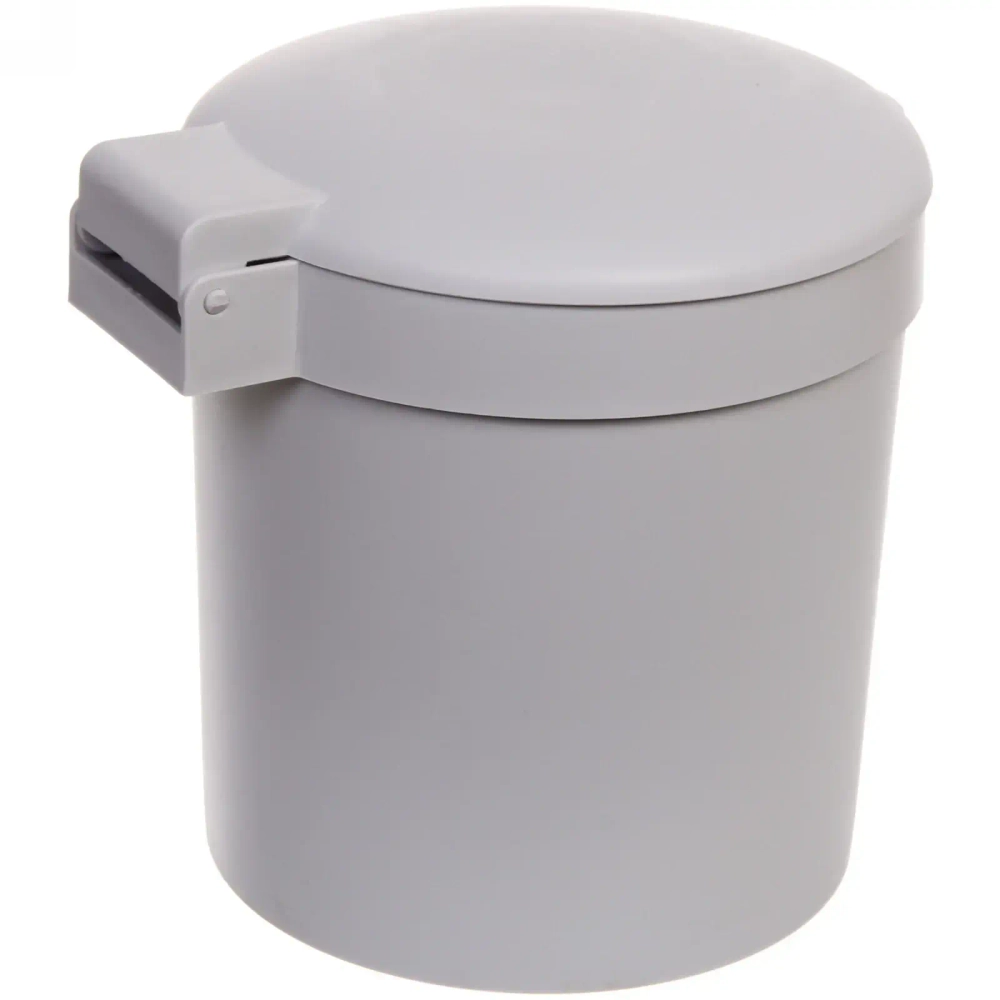 Контейнер для мусора 1,8л светло-серый