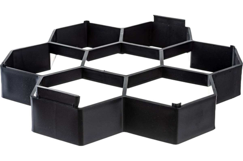 ФОРМА VORTEX Д/ОТЛИВКИ САДОВЫХ ДОРОЖЕК СОТЫ 28,5Х27,4СМ 24185