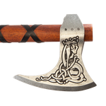 Топорик викинга Рагнара боевой, рукоять в оплетке, Дания, 9 в., хром, Denix