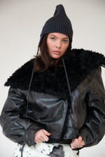 Дубленка с эко-мехом ELIAS