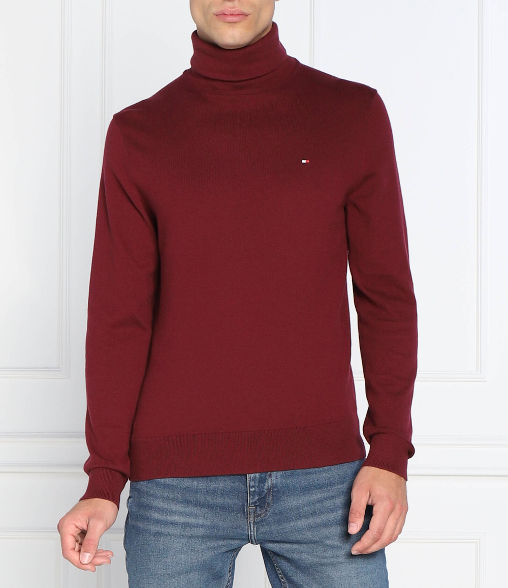 гольф Tommy Hilfiger - бордовый(MW0MW28048)