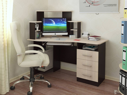 Компьютерный стол Каспер венге/лоредо NEW