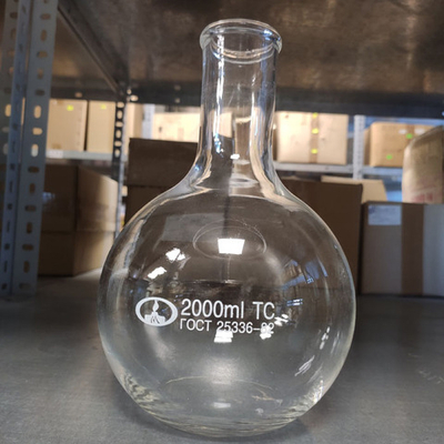 Колба плоскодонная , ТС , на 2000 мл d=50 мм, П-2, Минимед (10005907), шт.