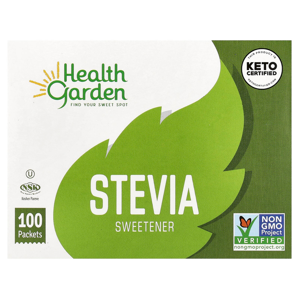 Health Garden, подсластитель из стевии, 100 пакетиков
