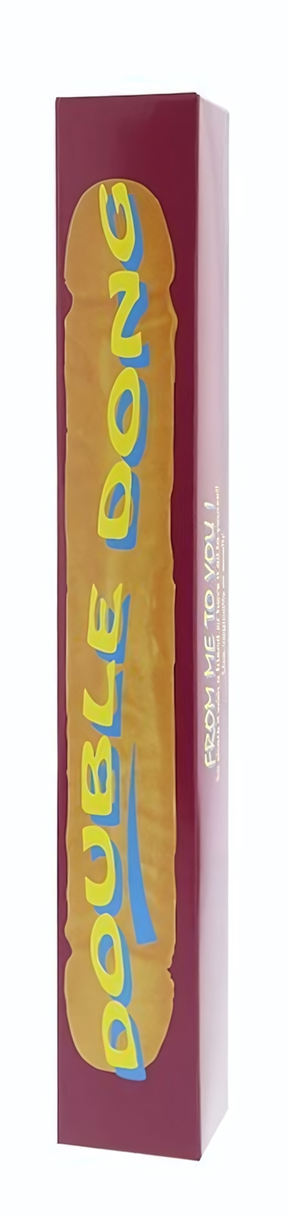 Двойной фиолетовый фаллоимитатор DOUBLE DONG LAVENDER - 30 см. (Цвет: фиолетовый)