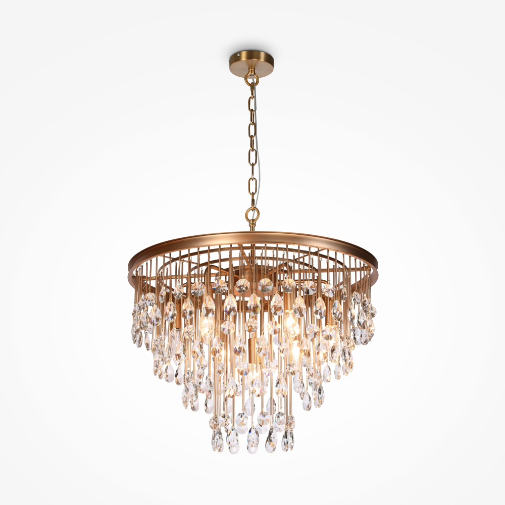 Подвесная люстра Maytoni Linn MOD091PL-07G