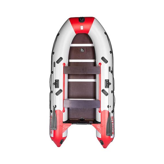 Лодка Тонар Алтай S340 LUXE белый/красный