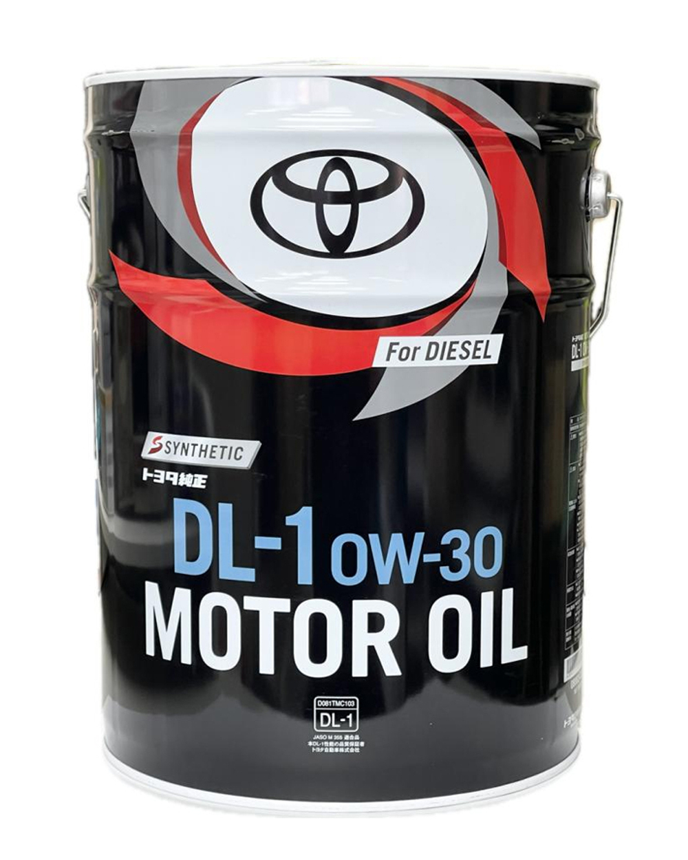 Масло моторное TOYOTA 0W-30 DL-1 20л
