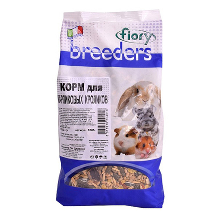 Fiory Корм для кроликов Fiory Breeders 850 г