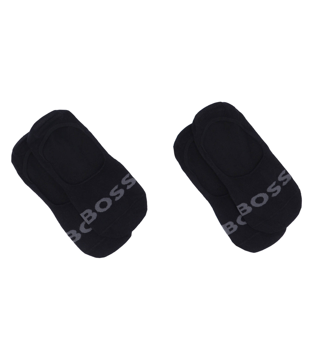 Носки/носки-следы 2 пары BOSS BLACK - черный(50516402)