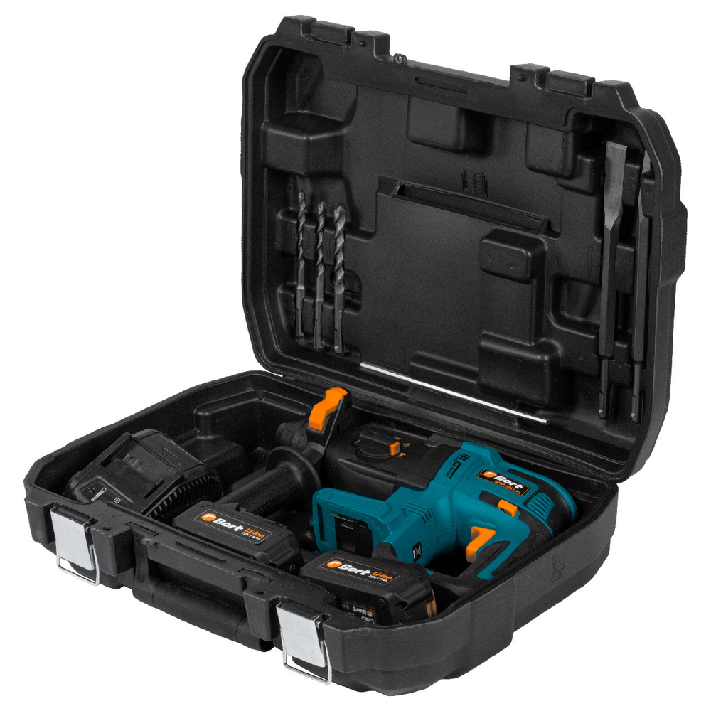 Перфоратор аккумуляторный BORT BHD-20Li-BL (2x4,0Ач+ЗУ)
