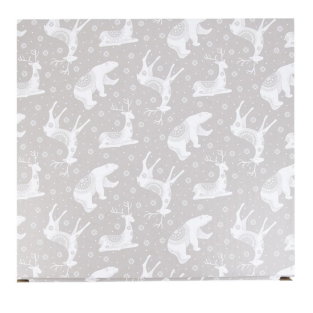 Блюдо сервировочное " " 25*24*2,5см. (керамика) (подарочная упаковка)