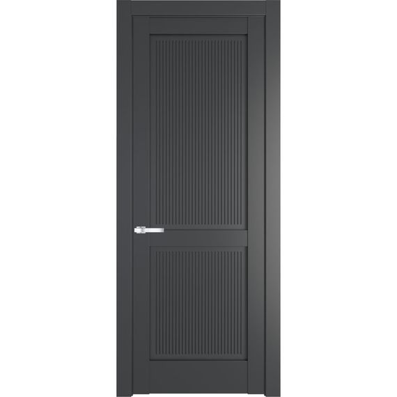 Межкомнатная дверь эмаль Profil Doors 2.2.1PM графит глухая