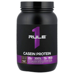 Rule One Proteins, R1 Casein, протеиновая смесь для приготовления напитка, со вкусом шоколадной помадки, 910 г (2,01 фунта)