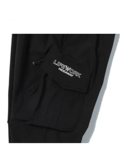 Брюки джогеры в стиле карго нейлоновые