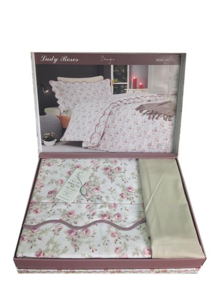 Постельное белье LADY ROSES крем/бежевый  MAISON D&#39;OR Турция