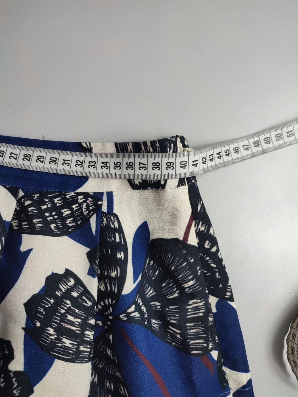 Юбка M&S с симпатичным принтом 46 размер