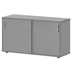 Тумба-купе АМТ-12.7 Серый 1236x442x760 Арго