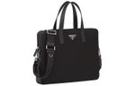 PRADA Saffiano Leather Briefcase, Handbag Men"s Black