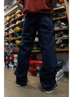 Джинсы прямые широкие трубы от Savitar Shoes Company