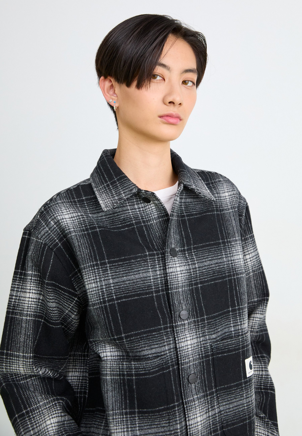 Carhartt WIP В’БРЕННАН - Весенняя куртка - Чёрный