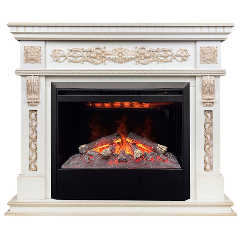 Каминокомплект Real Flame Estella 25,5/26 WT с очагом 3D Helios 26 SBG