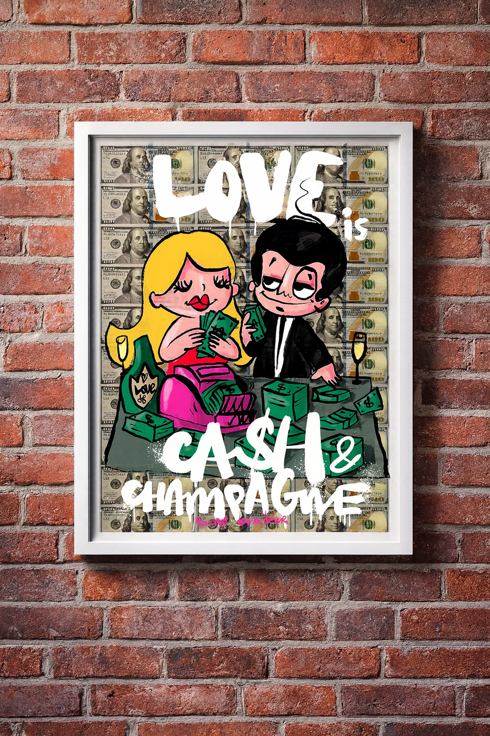 Плакат "Любовь это..."