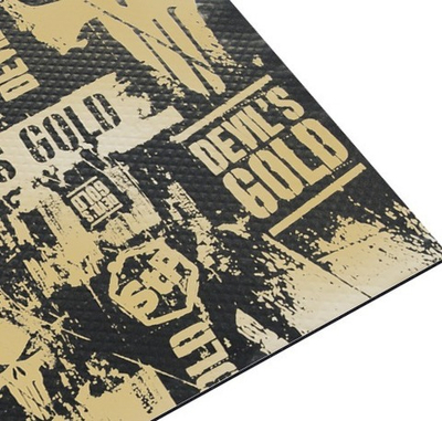 Вибропоглощающий материал StP Devil's Gold (3х470х750 мм =0,35 м²)