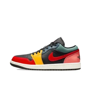 Женские кроссовки Air Jordan 1 Low SE 'Black Multi-Color' DN3739-060