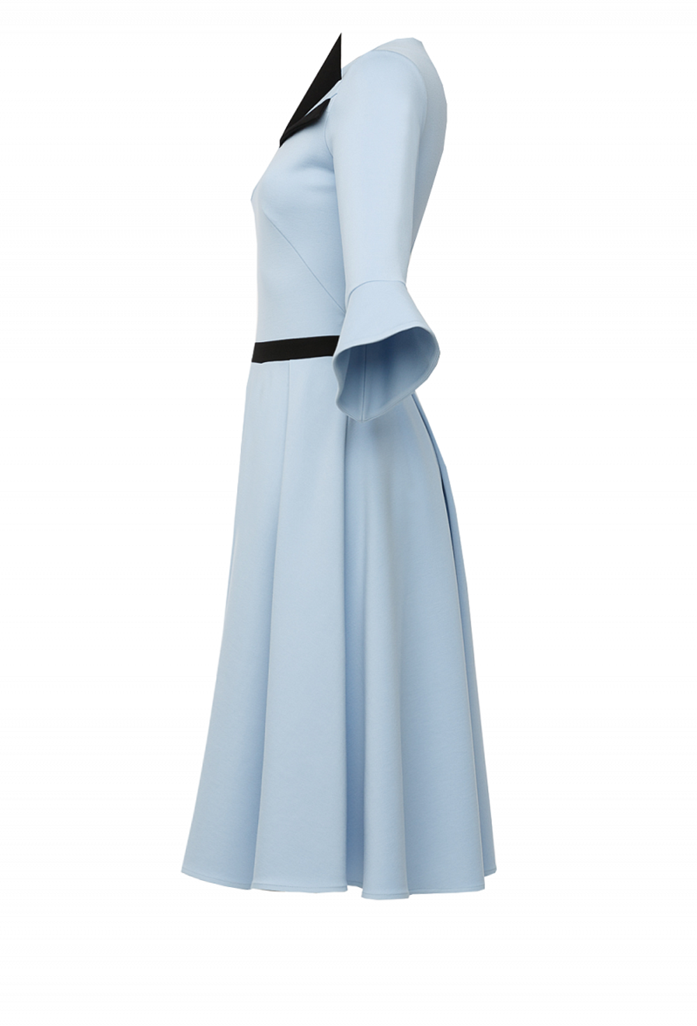 Платье с юбкой полусолнце 16-19FW