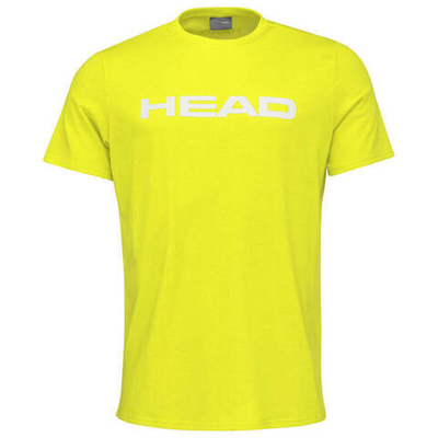 Футболка для мальчика теннисная Head Club Basic T-Shirt - yellow