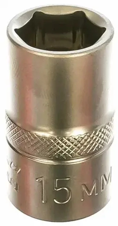 Головка 6-гр кор 15 мм 1/2" ДелоТехники 620015