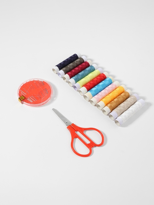 Швейный набор на блистере 23пр 18*15см АУ МИКС, 739033