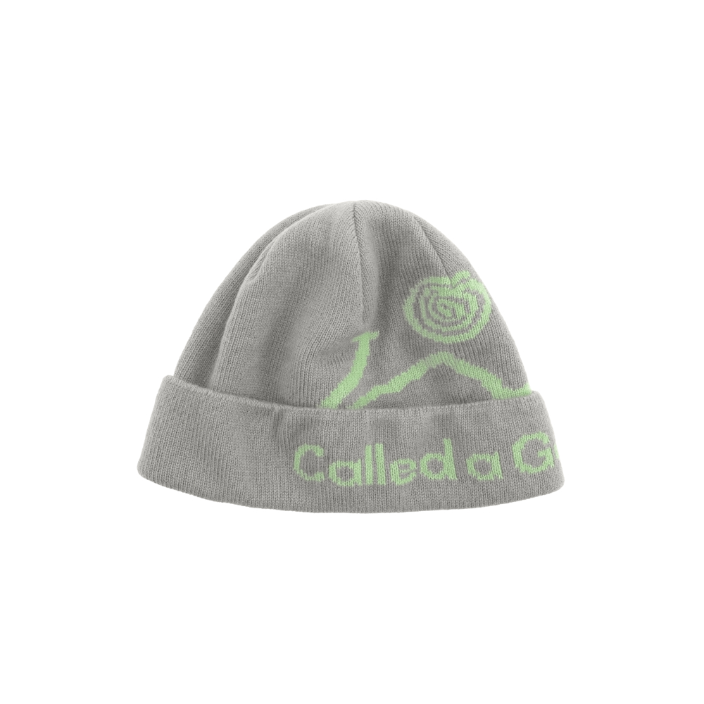 Шапка Called a Garment Pathway Logo Beanie "Grey-Mint"