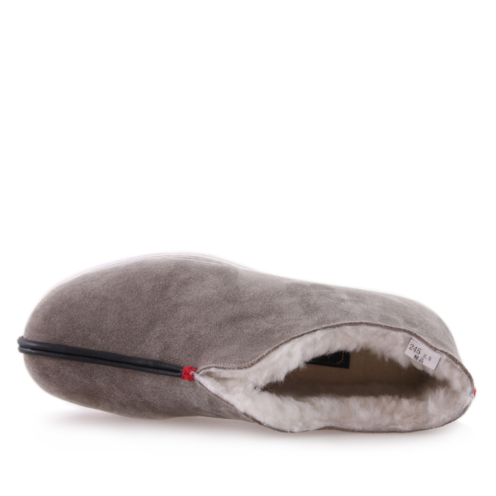 Neiliansheng Men"s Insulated Shoes Cow Suede Casual Shoes Men"s