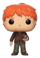 POP Harry Potter: HP - Ron Weasley w/ Scabbers