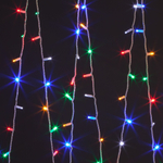 Новогодняя гирлянда нить мульти с эффектом мерцания 20м IP65 400-102 мульти с эффектом мерцания