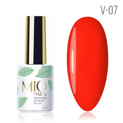 Гель-лак MIO NAILS V-07. Красный мак, 8мл