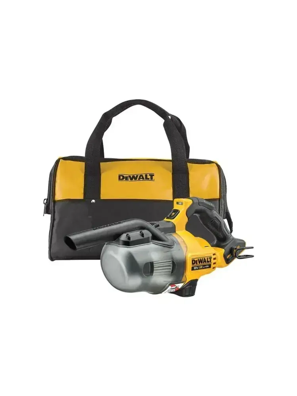 Пылесос строительный, аккумуляторный в сумке 18В, 0.75л (без АКБ, ЗУ) Dewalt DCV501LN