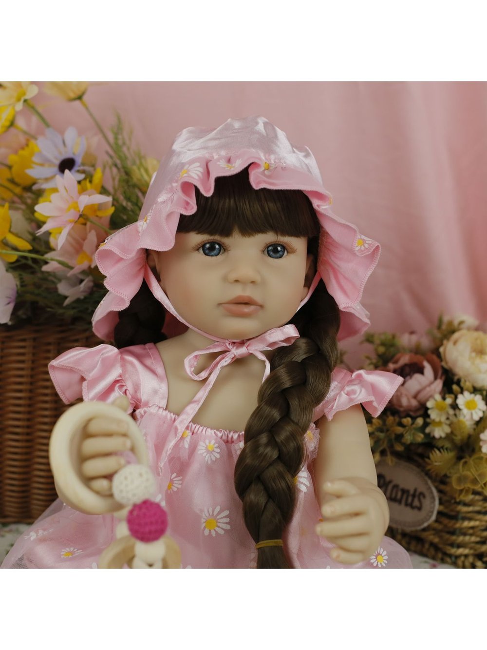 Кукла Реборн виниловая LifeReborn 55см (LR-033)