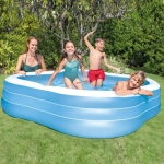 Бассейн надувной 229*229*56 см Beach Wave Swim Intex (57495NP)