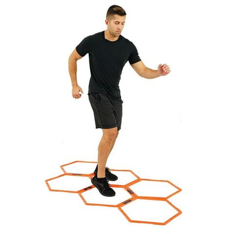 Koła тренировкиowe Yakimasport Hexa Hoops Set 6P - Оранжевый
